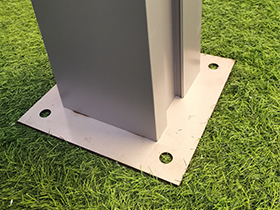 明陽遮陽-百葉涼亭304不銹鋼支架