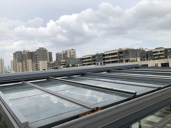 單電機戶外鋁合金天幕