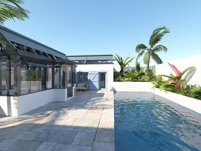 雙電機戶外鋁合金天幕