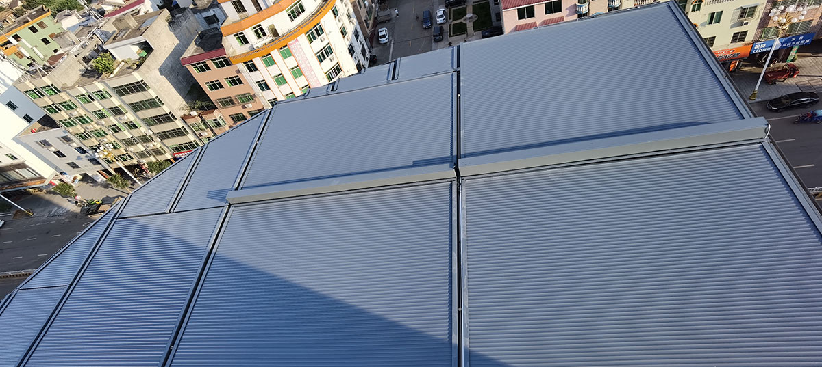 單電機戶外鋁合金天幕測量方法